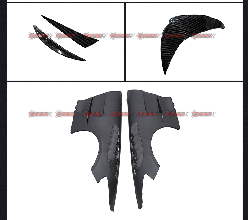 طقم هيكل مرسيدس بنز AMG GT من السلسلة السوداء