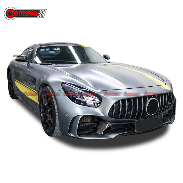طقم هيكل من ألياف الكربون طراز GTR لسيارة مرسيدس بنز AMG GT GTS