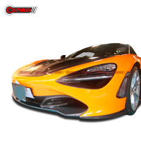 OEM نمط ألياف الكربون المصد الأمامي الفاصل Canards لـ Mclaren 720S