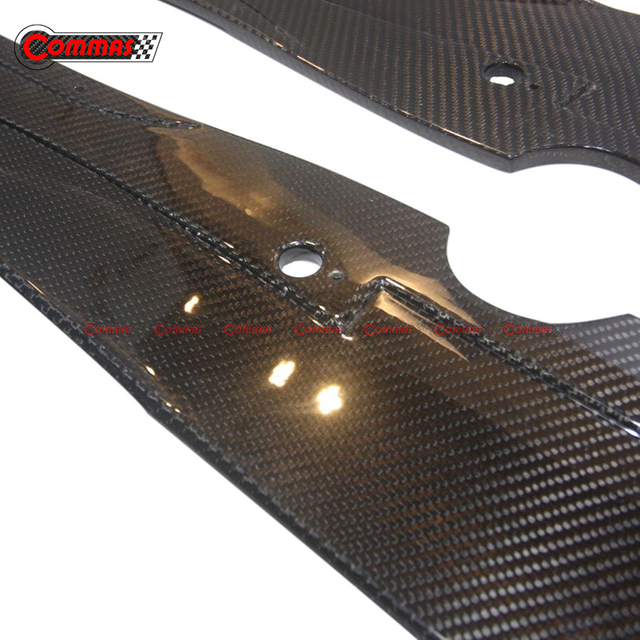 شفرات تمديد تنانير جانبية من ألياف الكربون لماكلارين 720S