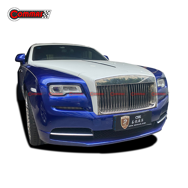 ترقية Wraith 1 Generation إلى الإصدار الجديد Facelift 2 المصد الأمامي Bodykit لـ Rolls Royce Wraith 