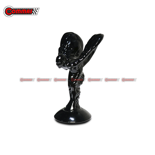 Universal K9 Obsidian Black Spirit of Ecstasy لسيارة رولز رويس جوست فانتوم رايث كولينان