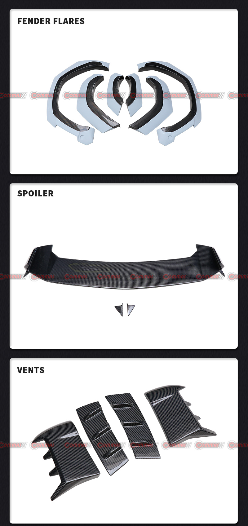 طقم هيكل لامبورجيني أوروس 1016