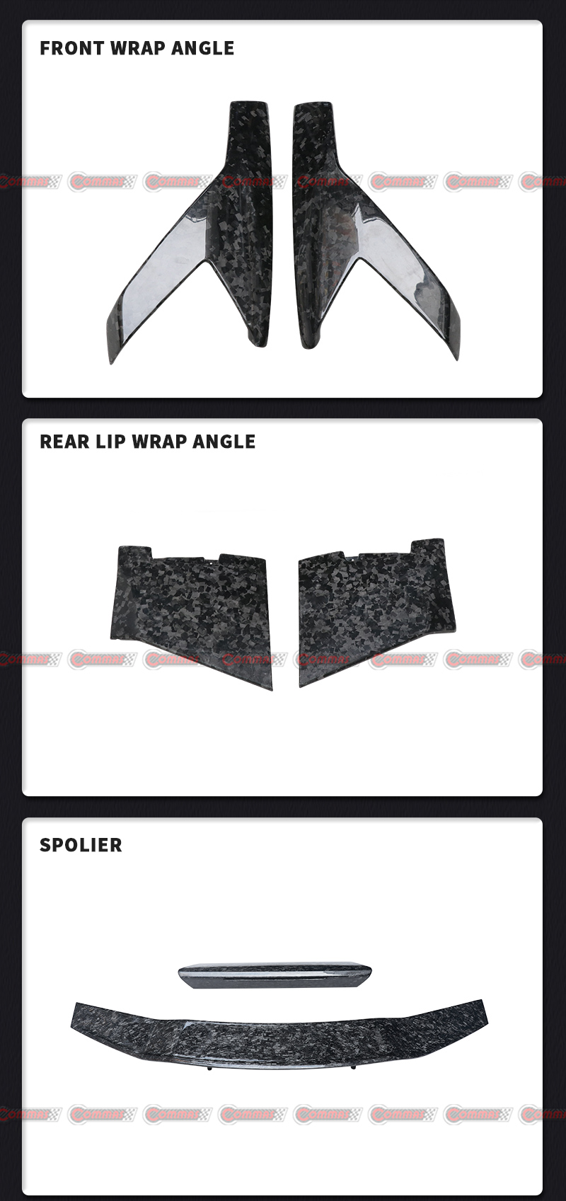 طقم هيكل لامبورجيني هوراكان Lp610