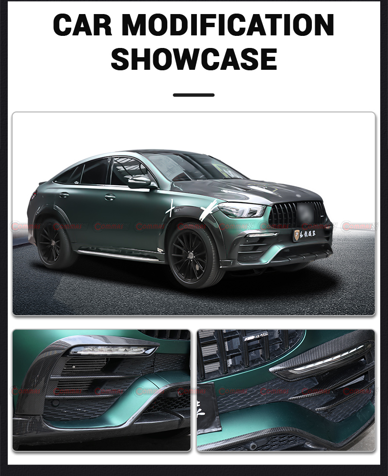 المصد الأمامي طراز Topcar لسيارة مرسيدس بنز gle