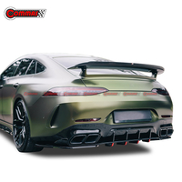 شفة الناشر الخلفي من ألياف الكربون طراز MT لسيارة Mercedes Benz AMG GT GT63