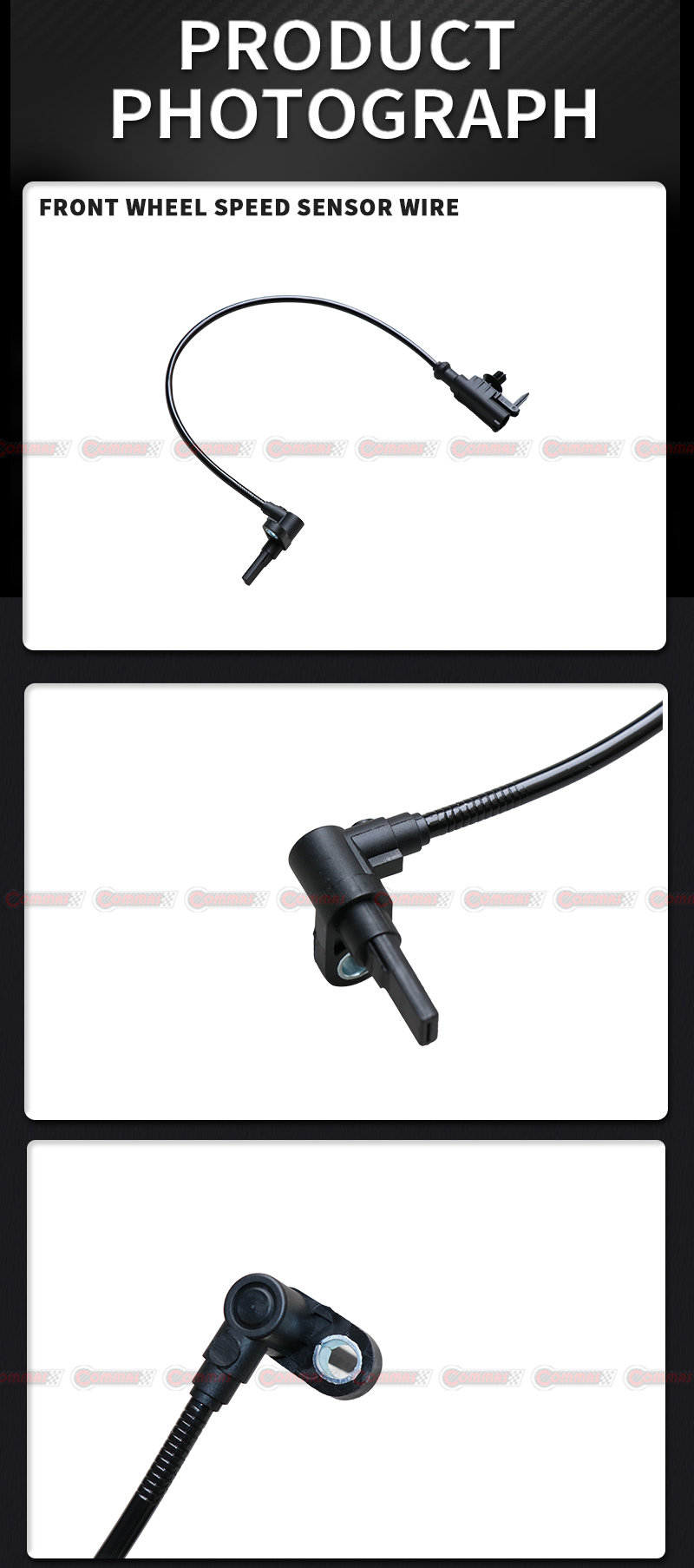 ماكلارين 650 540 72 سلك مستشعر سرعة العجلة الأمامية