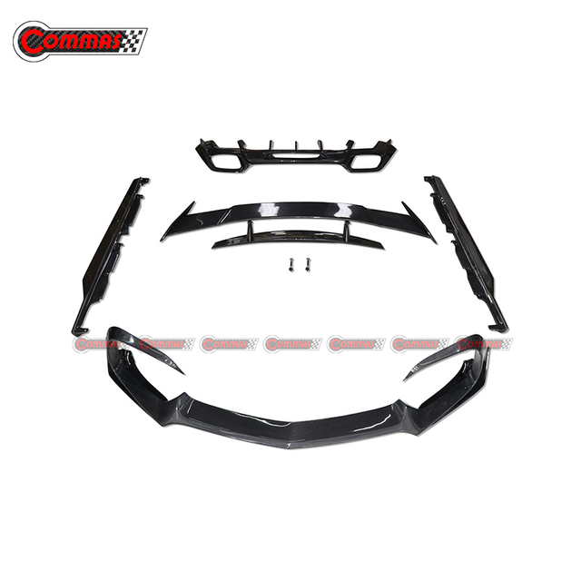 طقم هيكل من ألياف الكربون من Renntech لسيارة Mercedes Benz AMG GT GTS