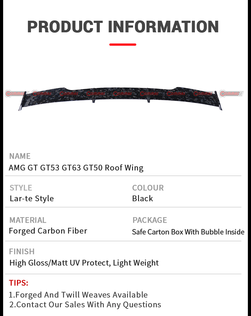 جناح سقف لارتي مرسيدس بنز AMG GT