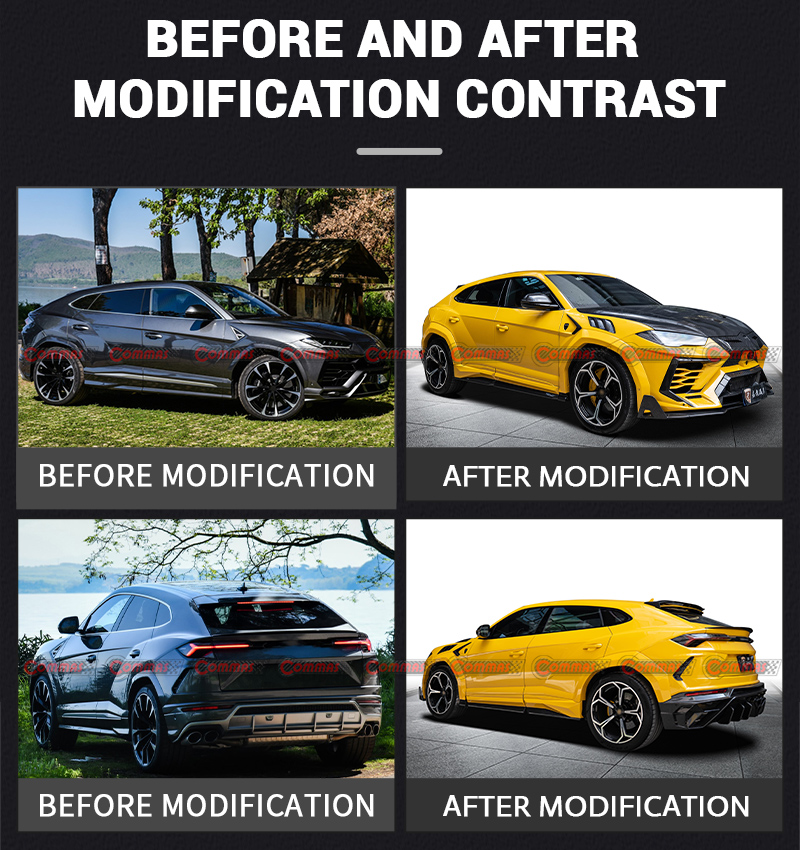 طقم هيكل لامبورجيني URUS مصنوع من ألياف الكربون