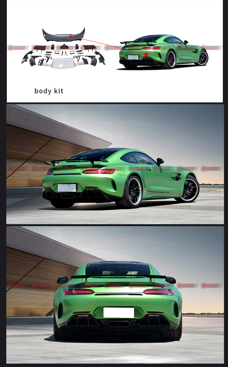 المصد الخلفي طراز GTR لسيارة مرسيدس بنز AMG GT