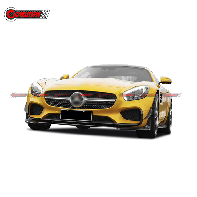 طقم هيكل من ألياف الكربون طراز Revozport لسيارة Mercedes Benz AMG GT GTS