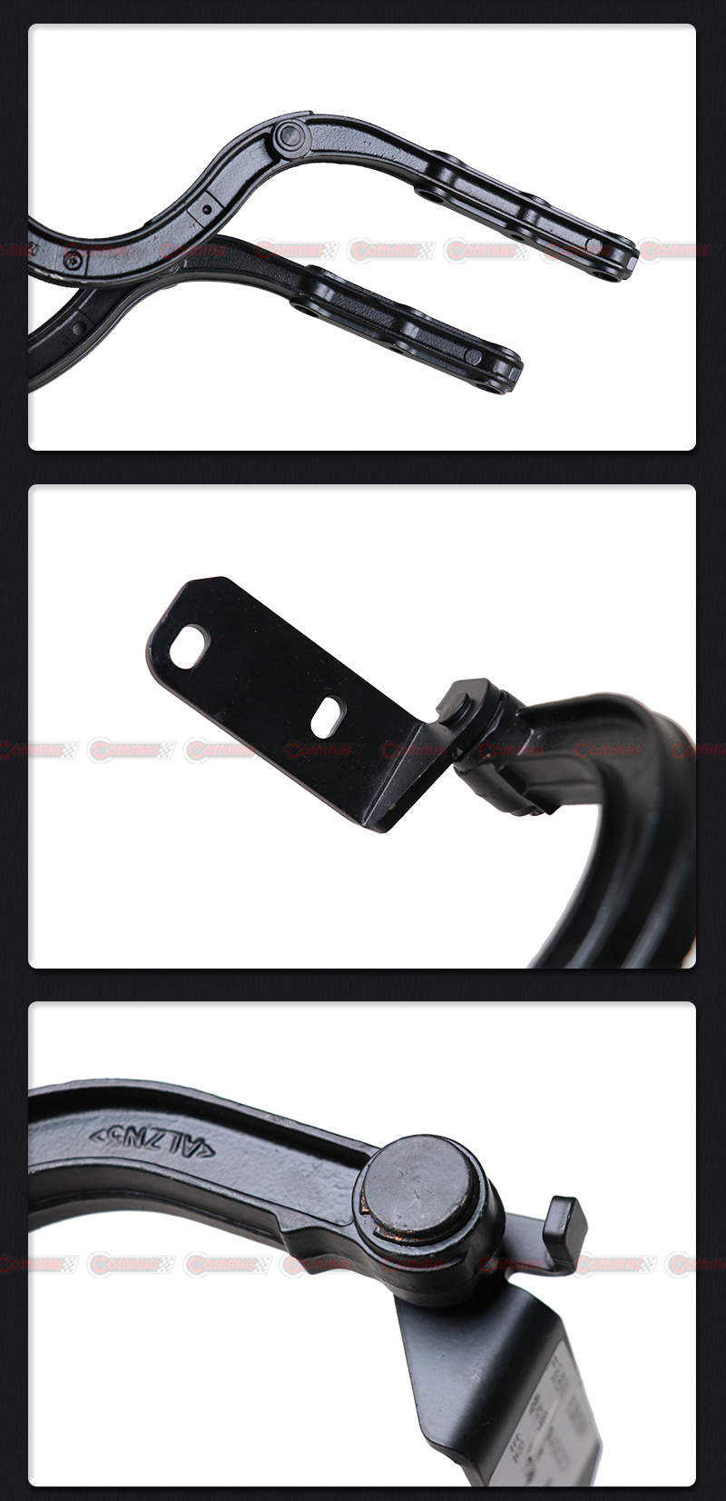 غطاء غطاء محرك السيارة ماكلارين 720S، مفصلات تصنيع المعدات الأصلية