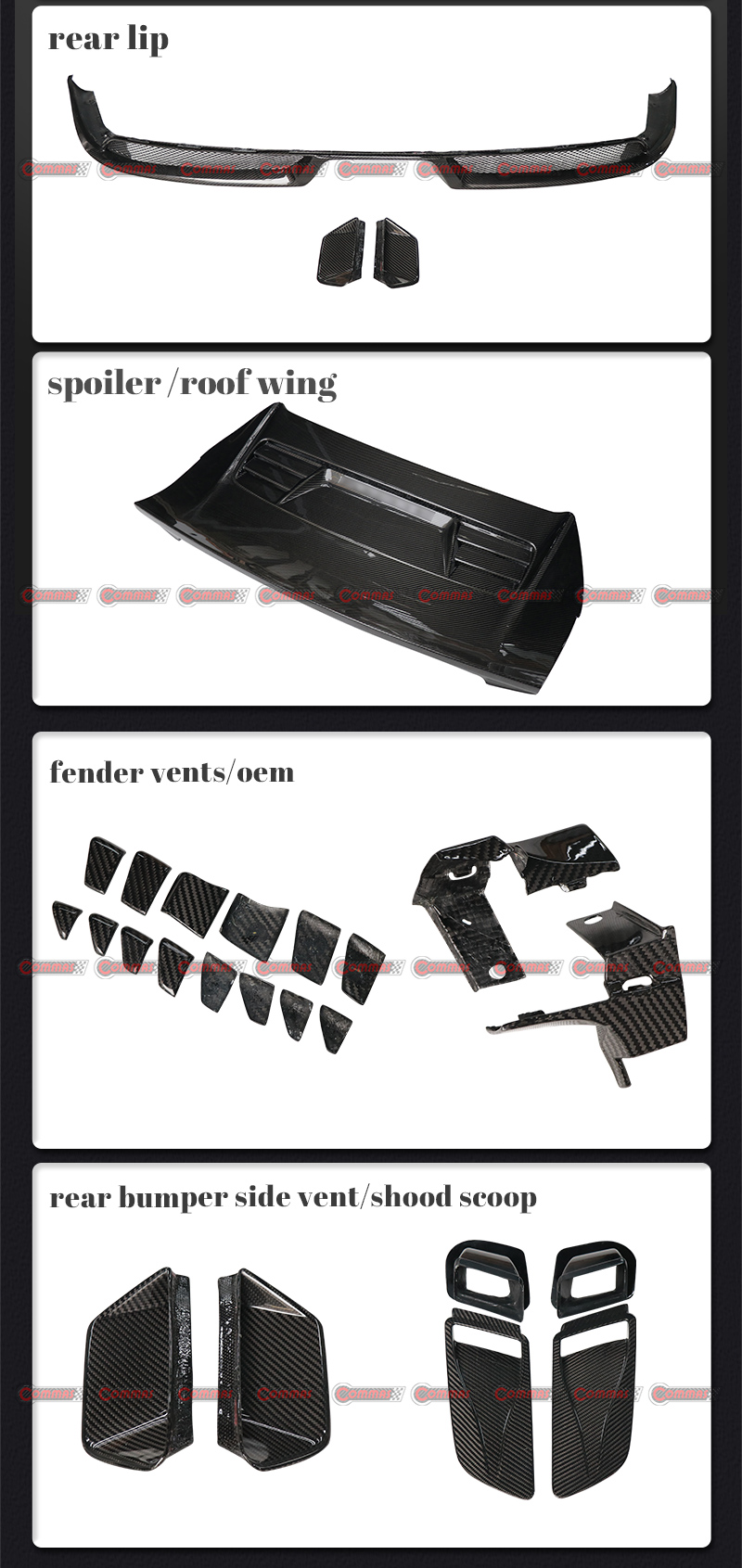 طقم الجسم بورش 991