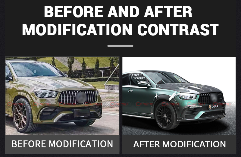 غطاء محرك طراز Topcar لسيارة مرسيدس بنز gle