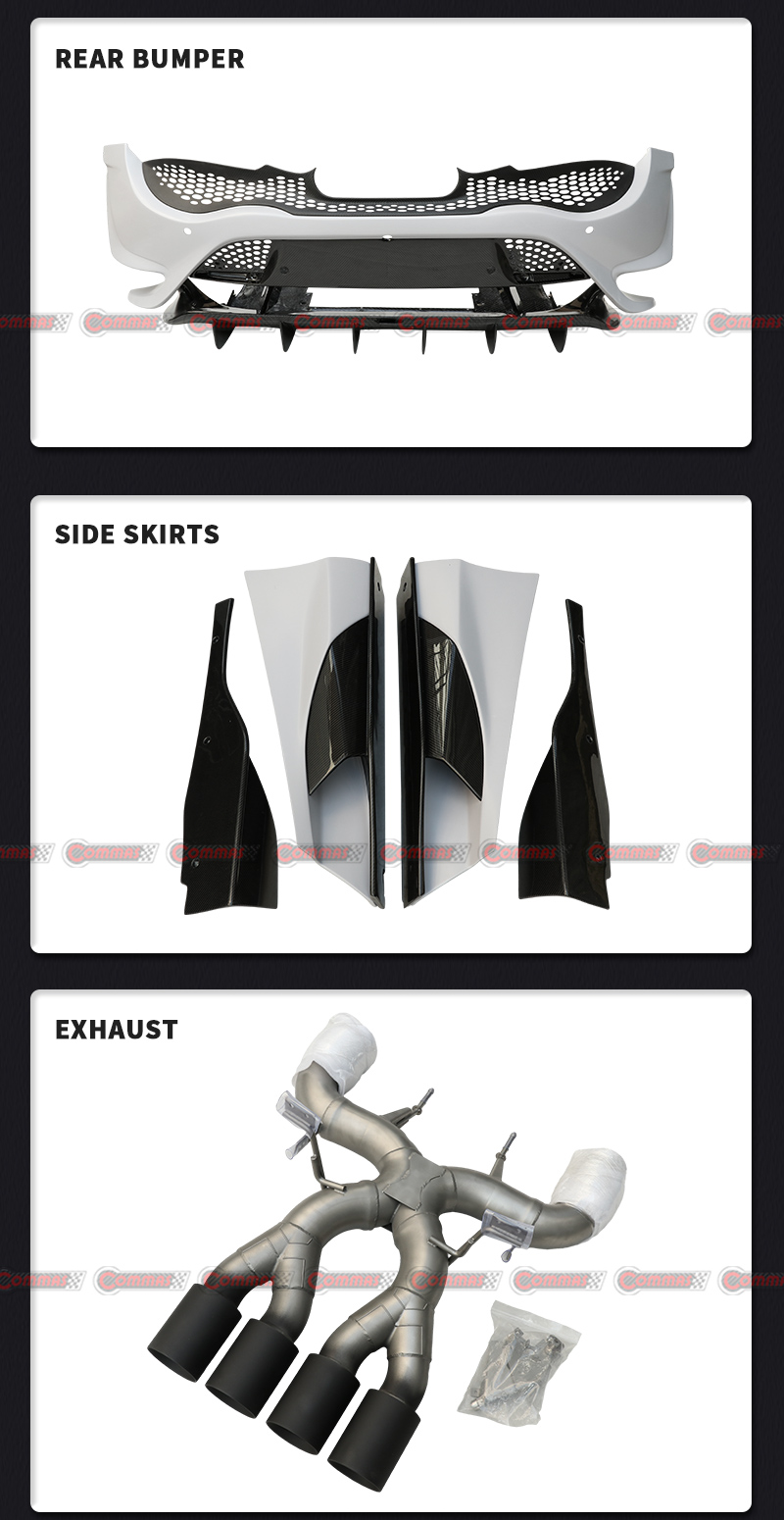 طقم هيكل ماكلارين 720s