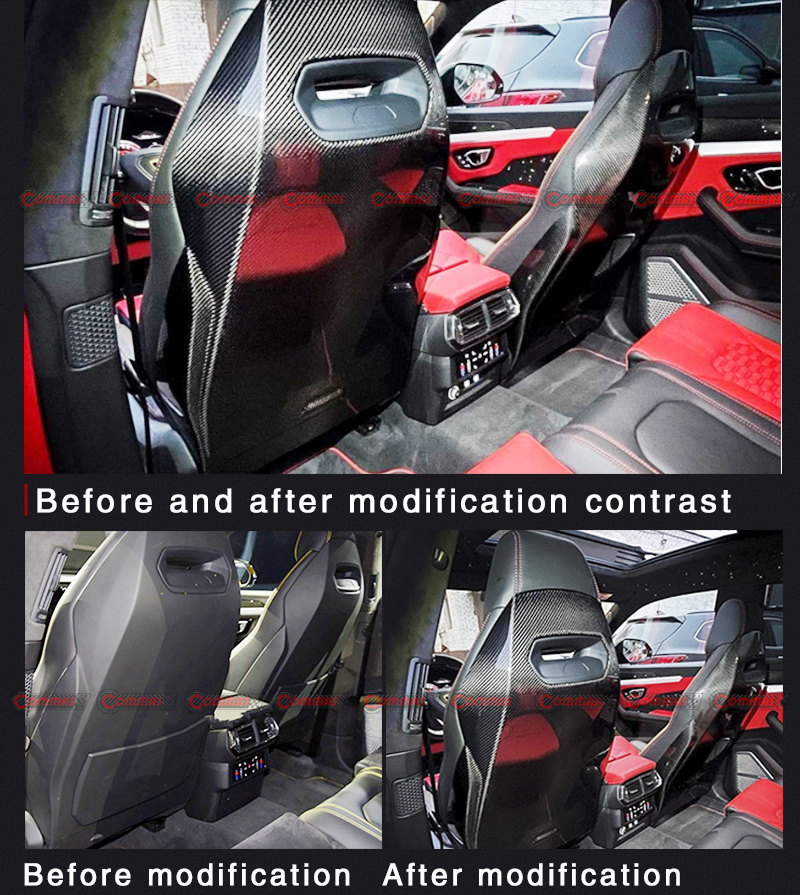 للغطاء الخلفي لمقعد لامبورغيني أوروس