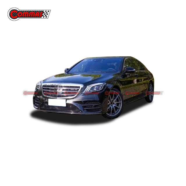 طقم هيكل عريض من ألياف PP من Sport Style لسيارة Mercedes Benz S Class W223 S450L