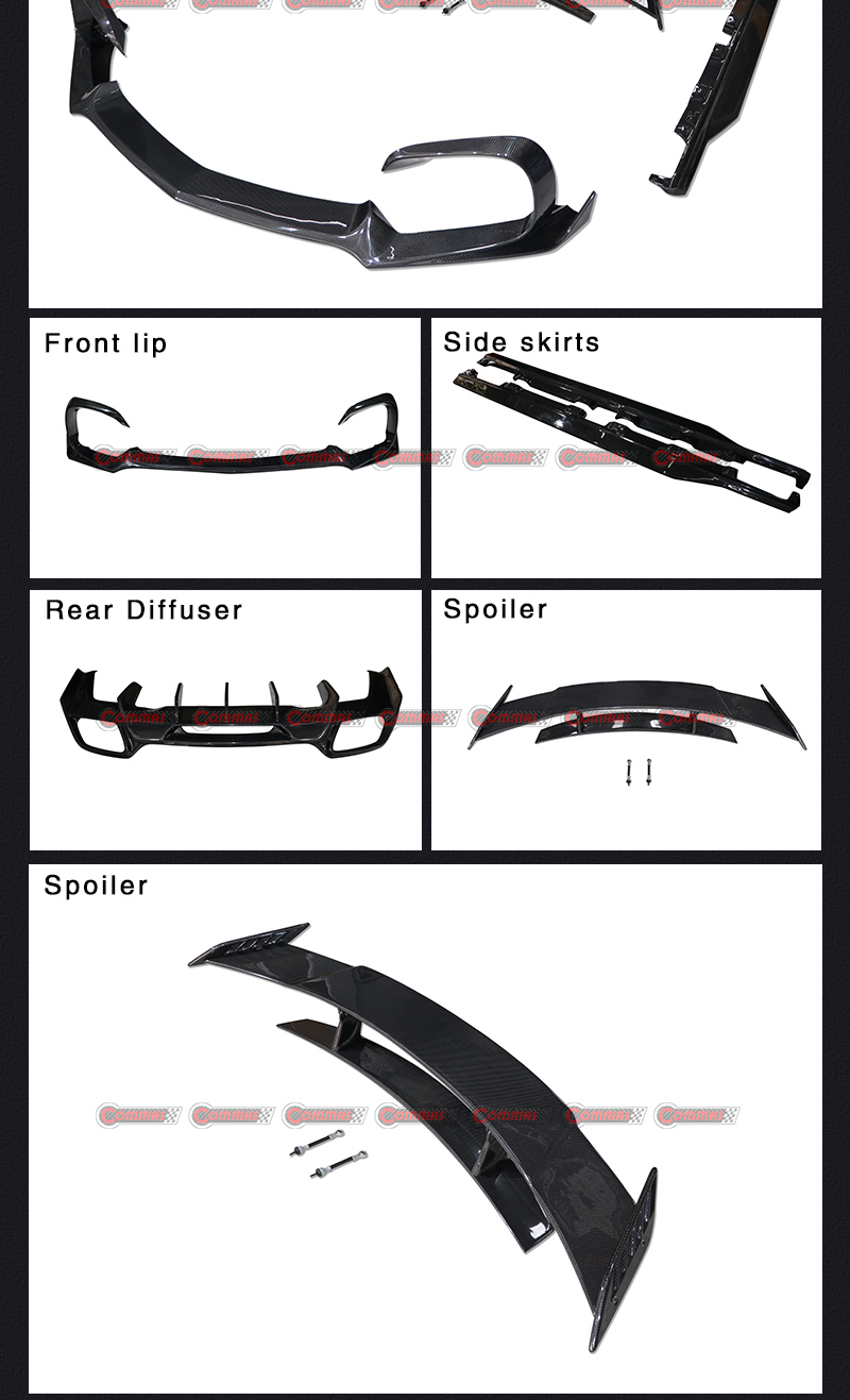 طقم هيكل Renntech لسيارة AMG GT