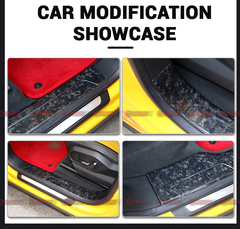 عتبة باب السيارة الداخلية لسيارة لامبورجيني أوروس 