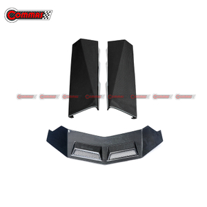 Novitec Style Carbon Fiber Engine Bonnet فتحات سحب الهواء لسيارة لامبورغيني أفينتادور 